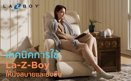 เทคนิคการใช้ La-Z-Boy ให้นั่งสบายและยั่งยืน